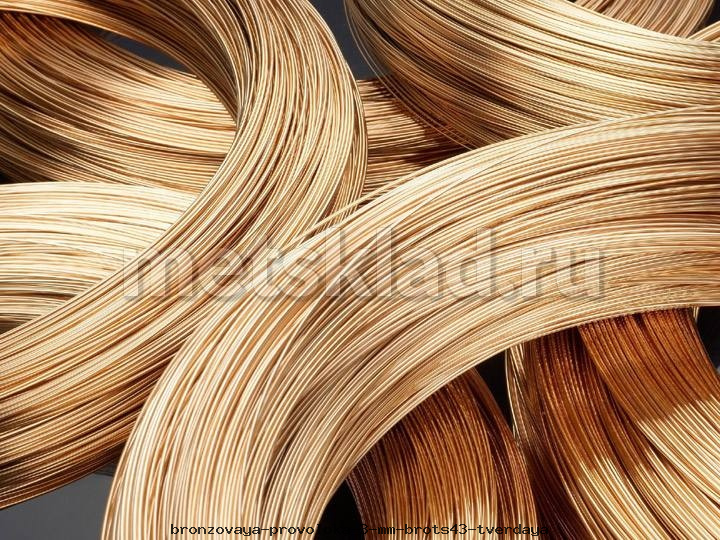 Бронзовая проволока 3 мм БрОЦ4-3 твердая