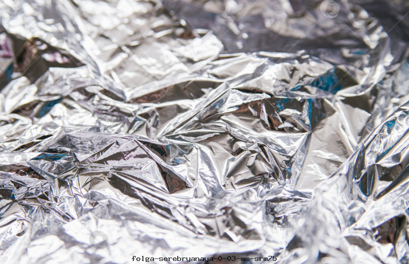 Фольга серебряная 0.03 мм СрМ75