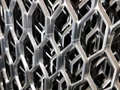 Алюминиевая декоративная сетка 6.5х25х5 мм